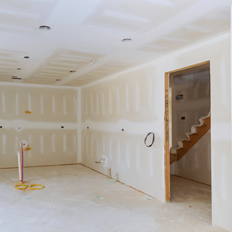 drywall-is-hung-kitchen-room-remodeling-project
